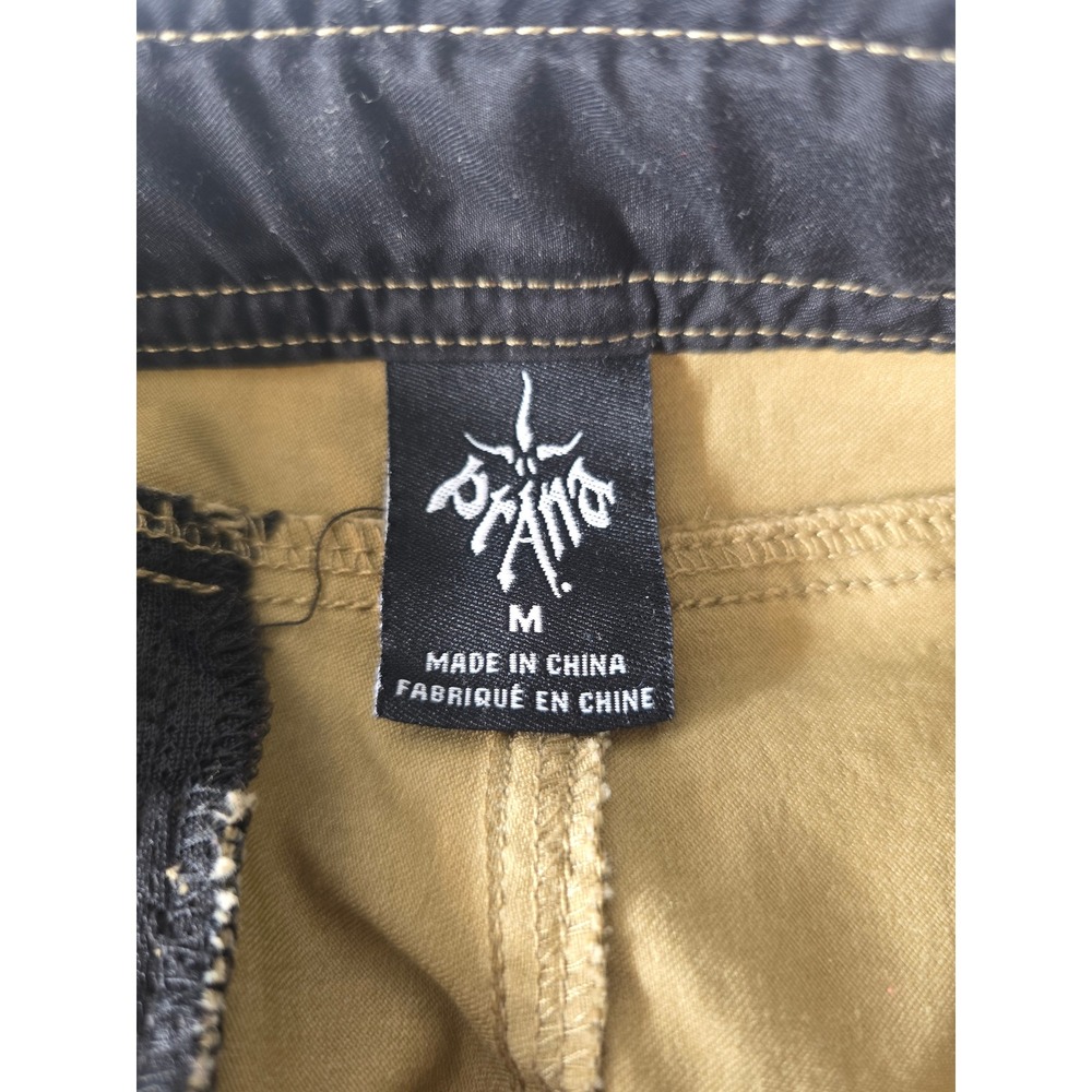 Prana Zion Cargo Shorts Stretch Nylon Belted Khaki Mens Size Medium Hiking Trail - Picture 6 of 8